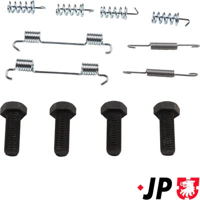 Kit accessori, Ganasce freno stazionamento - 1363952610 JP GROUP