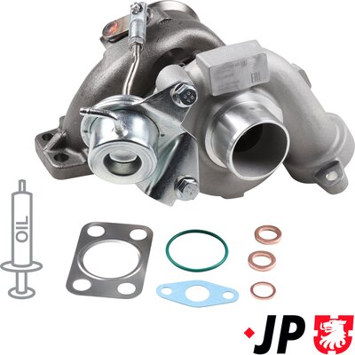Turbocompressore, Sovralimentazione - 1517400400 JP GROUP