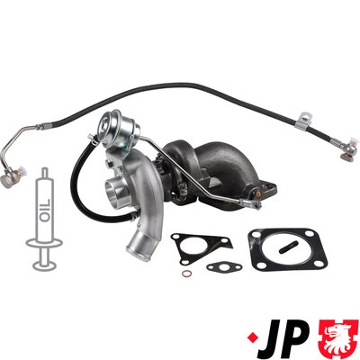 Turbocompressore, Sovralimentazione - 1517800410 JP GROUP