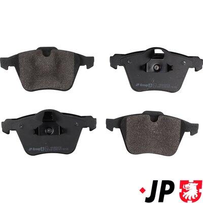 Brake Pad Set, disc brake - 1563602610 JP GROUP