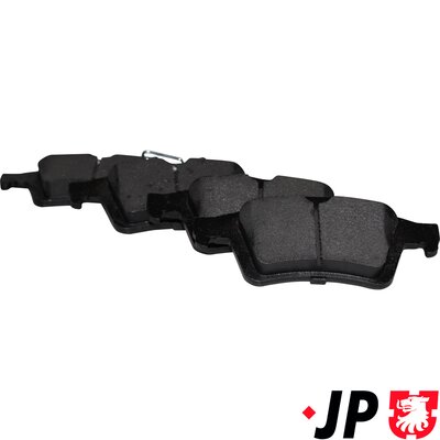 Brake Pad Set, disc brake - 1563701510 JP GROUP