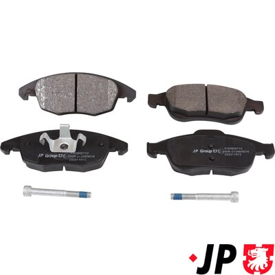 Kit pastiglie freno, Freno a disco - 3163600710 JP GROUP