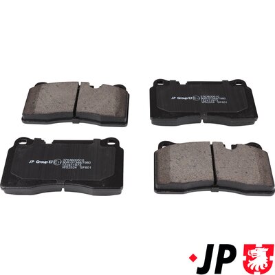 Kit pastiglie freno, Freno a disco - 3763600510 JP GROUP