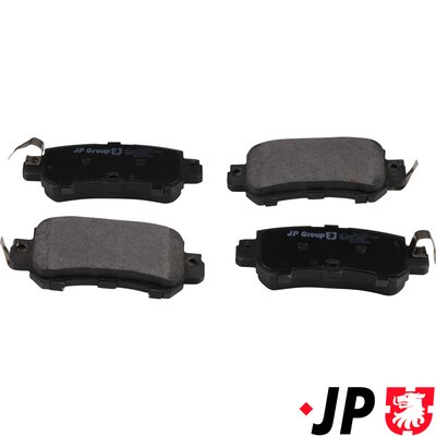 Brake Pad Set, disc brake - 3863700910 JP GROUP