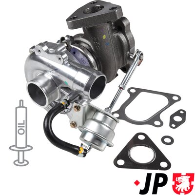 Turbocompressore, Sovralimentazione - 3917400200 JP GROUP