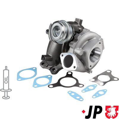 kompresorius, įkrovimo sistema - 4017400500 JP GROUP