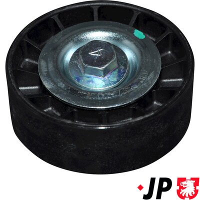 įtempiklio skriemulys, V formos rumbuotas diržas - 4118301700 JP GROUP
