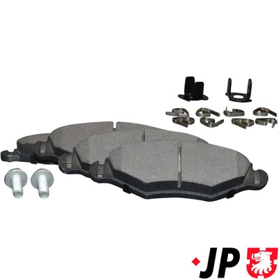 Brake Pad Set, disc brake - 4163600910 JP GROUP