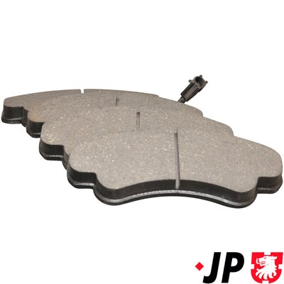 Brake Pad Set, disc brake - 4163601010 JP GROUP