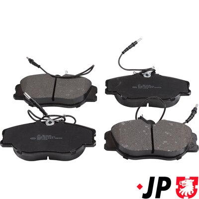 Brake Pad Set, disc brake - 4163603310 JP GROUP