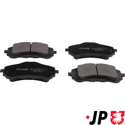 Brake Pad Set, disc brake - 4163607810 JP GROUP