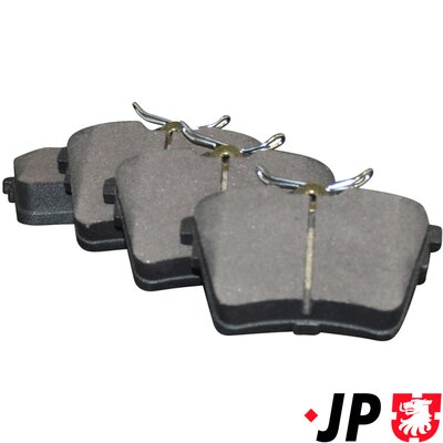 Brake Pad Set, disc brake - 4163700710 JP GROUP