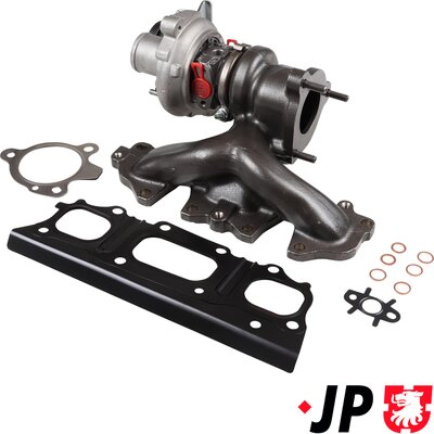 Turbocompressore, Sovralimentazione - 4317406000 JP GROUP