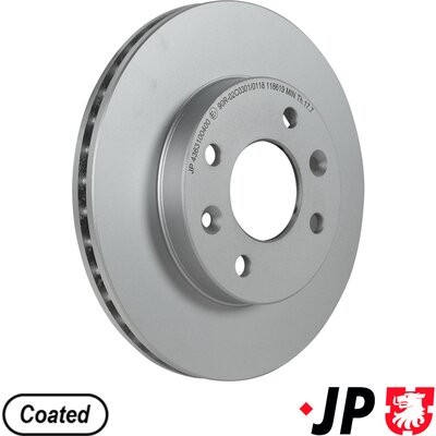 Brake Disc - 4363100400 JP GROUP