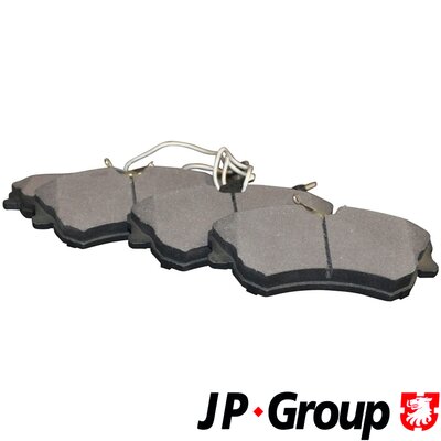 Комплект тормозных колодок, дисковый тормоз - 4363600610 JP GROUP
