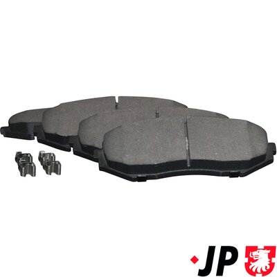 Brake Pad Set, disc brake - 4763601110 JP GROUP