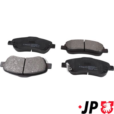 Brake Pad Set, disc brake - 4863602510 JP GROUP