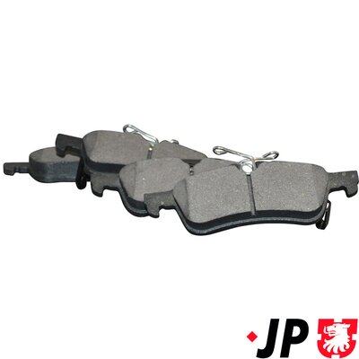 Brake Pad Set, disc brake - 4863700710 JP GROUP