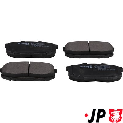 Brake Pad Set, disc brake - 4863702210 JP GROUP