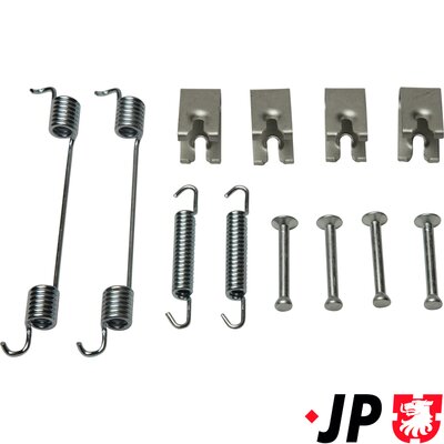 Accessory Kit, parking brake shoes - 4864002310 JP GROUP