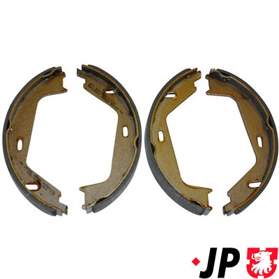 Brake Shoe Set, parking brake - 4963900410 JP GROUP