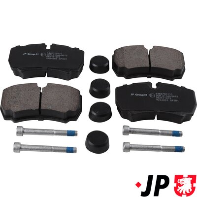 Kit pastiglie freno, Freno a disco - 5363700110 JP GROUP