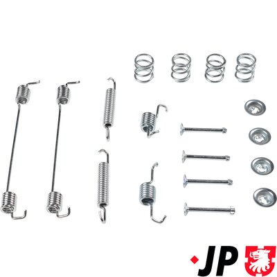 Kit accessori, Ganasce freno - 6163950110 JP GROUP