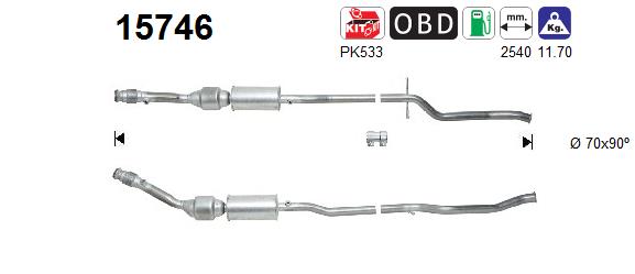 Катализатор - 15746 AS