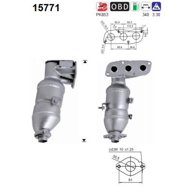Catalizzatore - 15771 AS