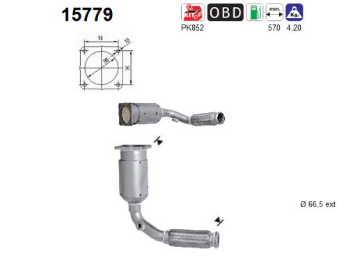 Catalizzatore - 15779 AS
