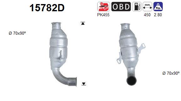 Catalizzatore - 15782D AS