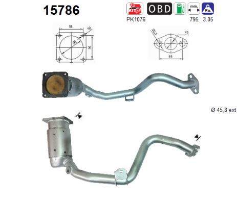 Catalizzatore - 15786 AS