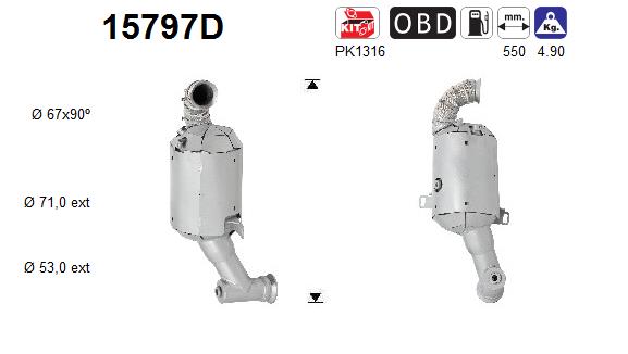 Catalizzatore - 15797D AS