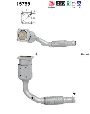 Catalizzatore - 15799 AS