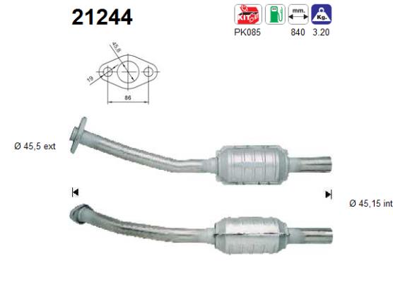Catalizzatore - 21244 AS