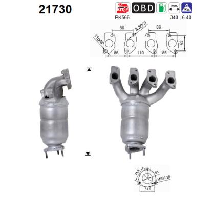 Catalizzatore - 21730 AS