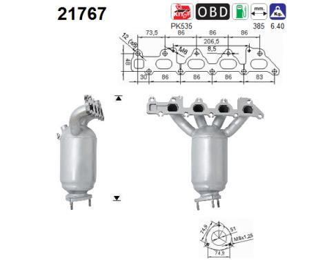 Catalizzatore - 21767 AS
