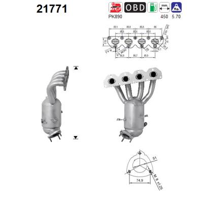 Catalizzatore - 21771 AS