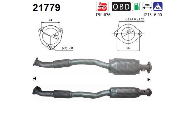 Catalizzatore - 21779 AS