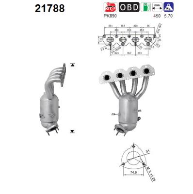 Catalizzatore - 21788 AS