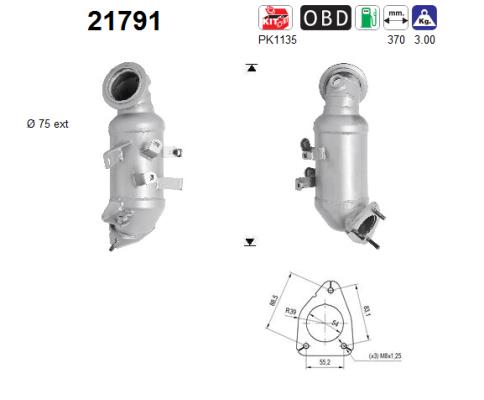 Catalizzatore - 21791 AS