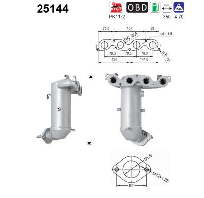 Catalizzatore - 25144 AS
