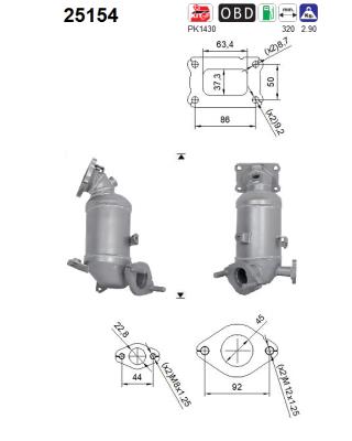 Catalizzatore - 25154 AS