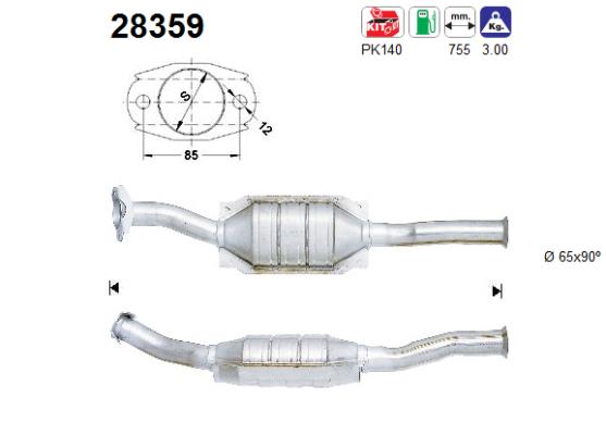 Catalizzatore - 28359 AS
