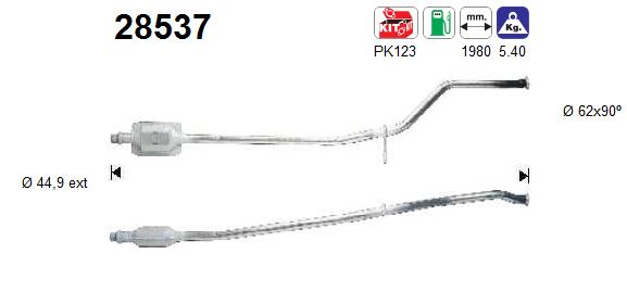 Catalizzatore - 28537 AS