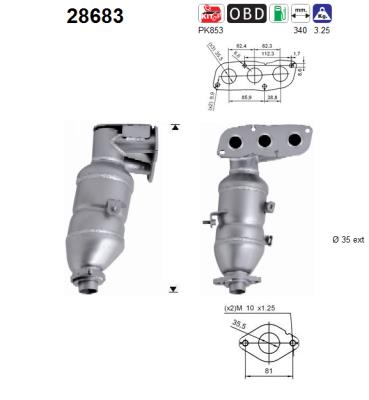Catalizzatore - 28683 AS