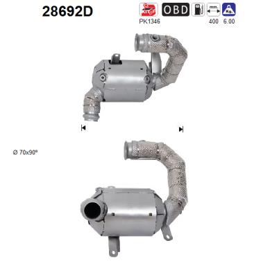 Catalizzatore - 28692D AS