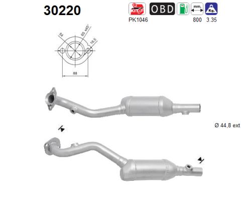 Catalizzatore - 30220 AS