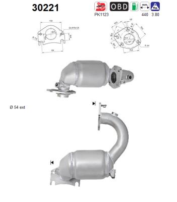 Catalizzatore - 30221 AS
