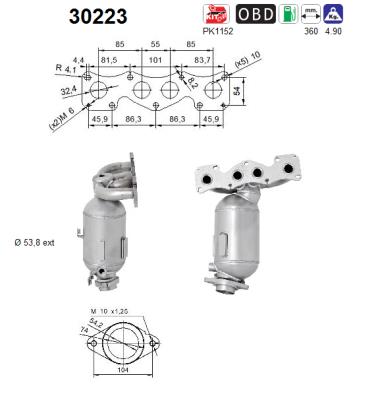 Catalizzatore - 30223 AS